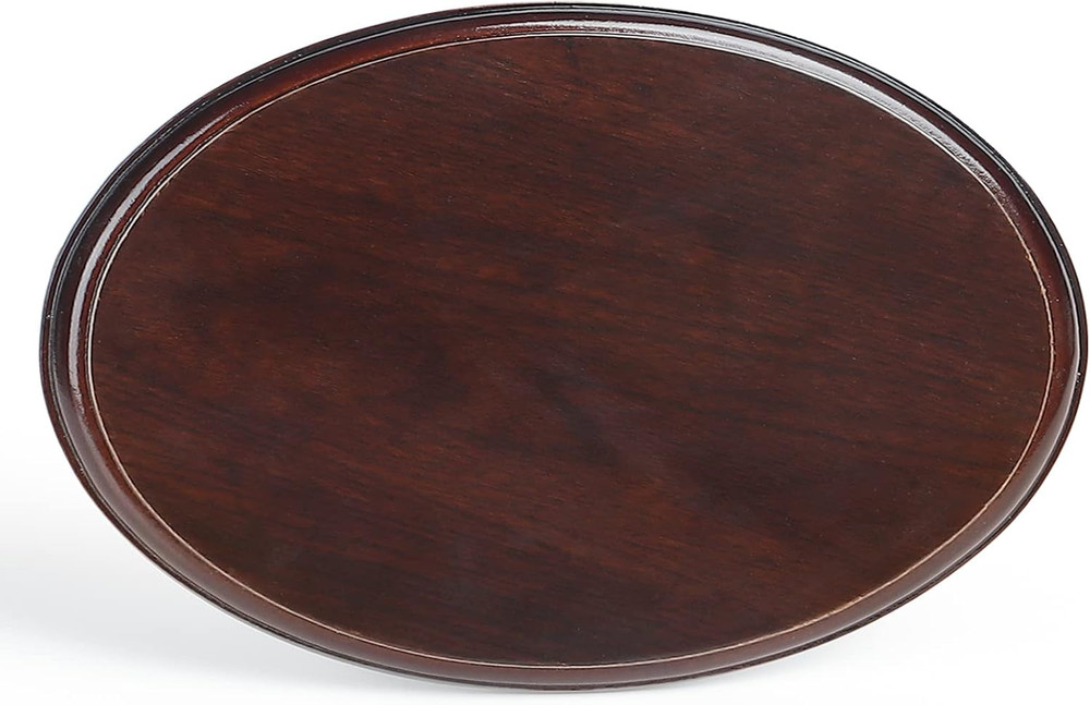 Wood Oval Base-Hand Casting Structure Base, DIY Crafts, Keepsake Display, Art Ex