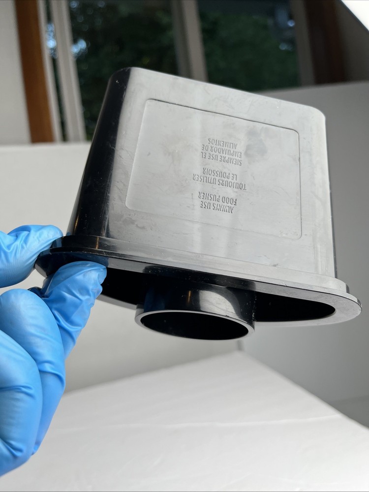 Hamilton Beach Stack & Snap Food Processor 70723 Pusher Part BLACK Piece ONLY