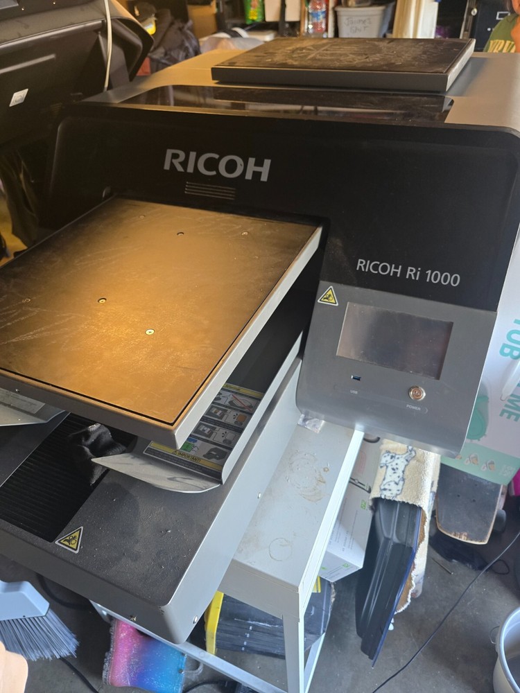 ricoh ri 1000 dtg printer used