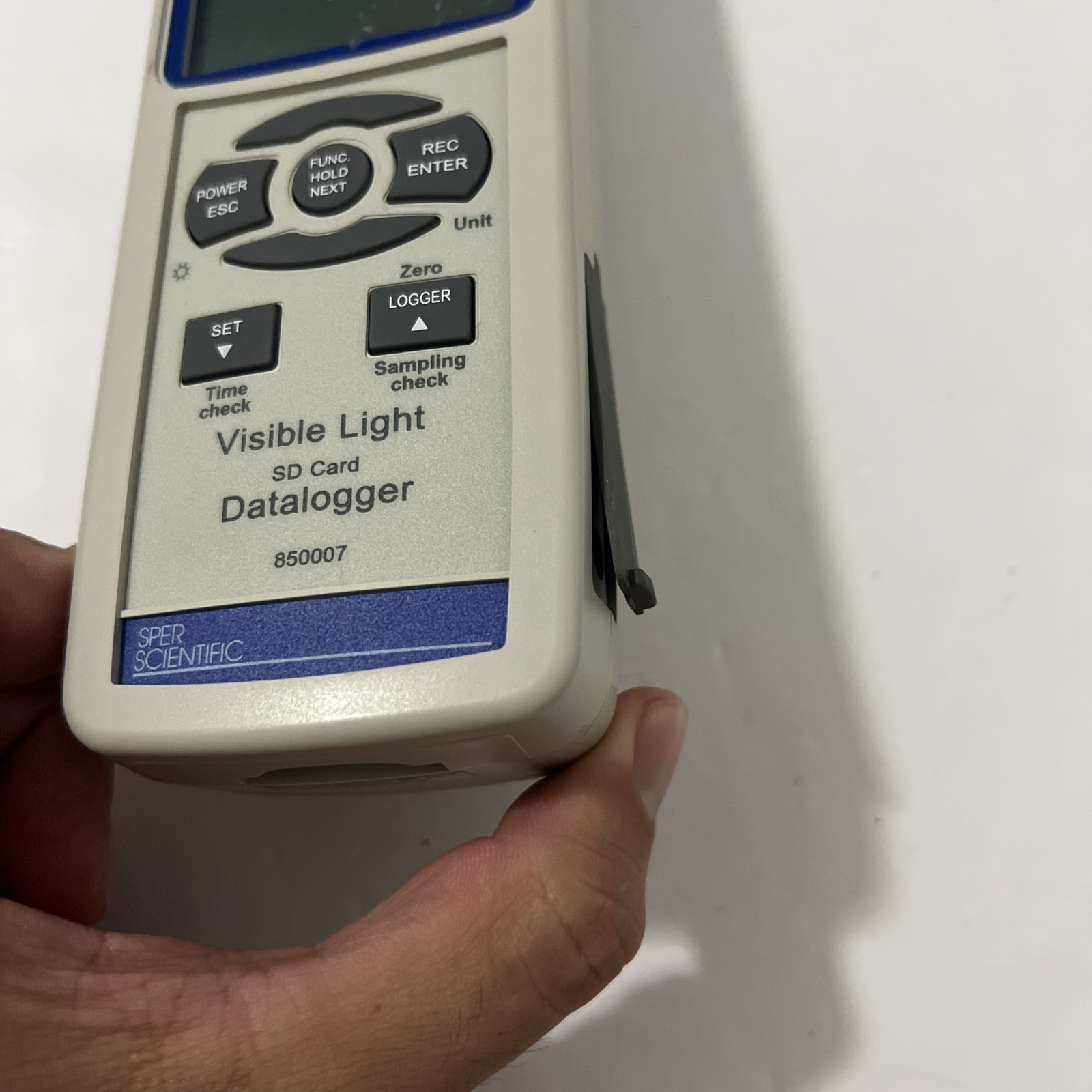 SPER Scientific 850007 Visible Light SD Card DATALOGGER