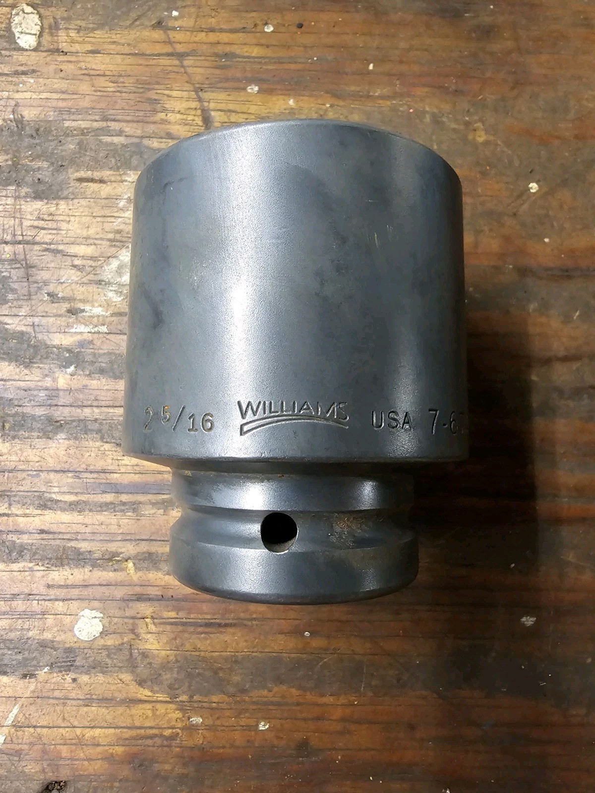 WILLIAMS 7-674 2-5/16" X 1" DRIVE IMPACT SOCKET USA 2-5/16 1 PROTO