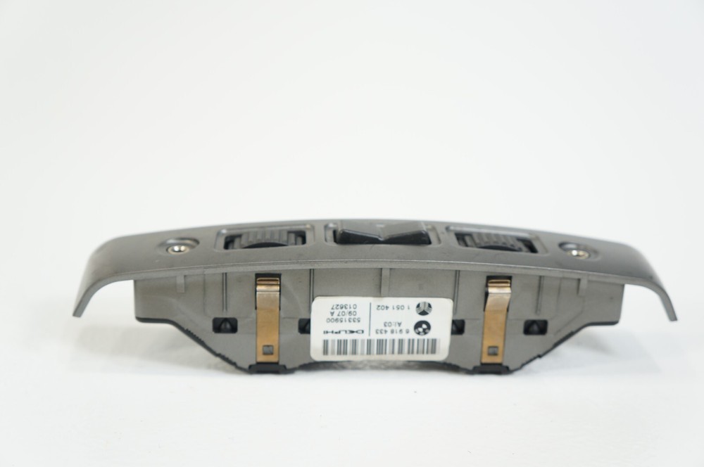 2002-2008 bmw e66 e65 750li 750i center console aux input switch bar bezel