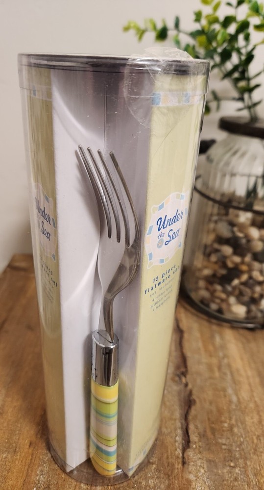 2003 Target Under The Sea Collection 12 pc Flatware Silverware NEW IN PKG Set/2