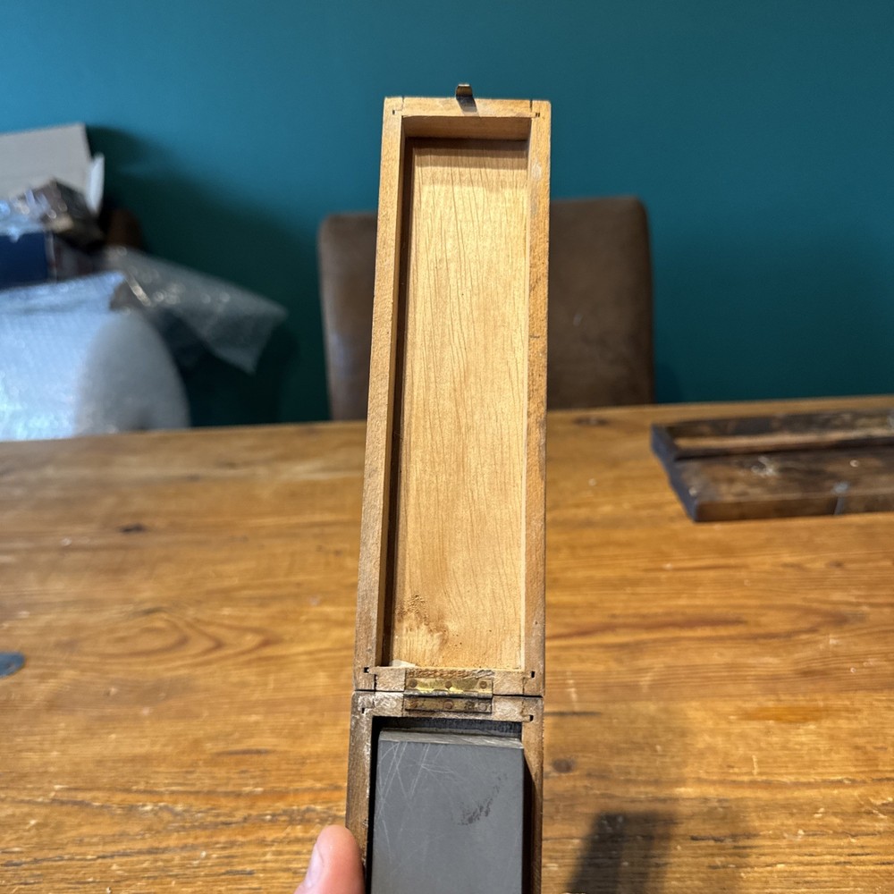 Vintage 7” Thuringian Razor Hone / Sharpening Stone