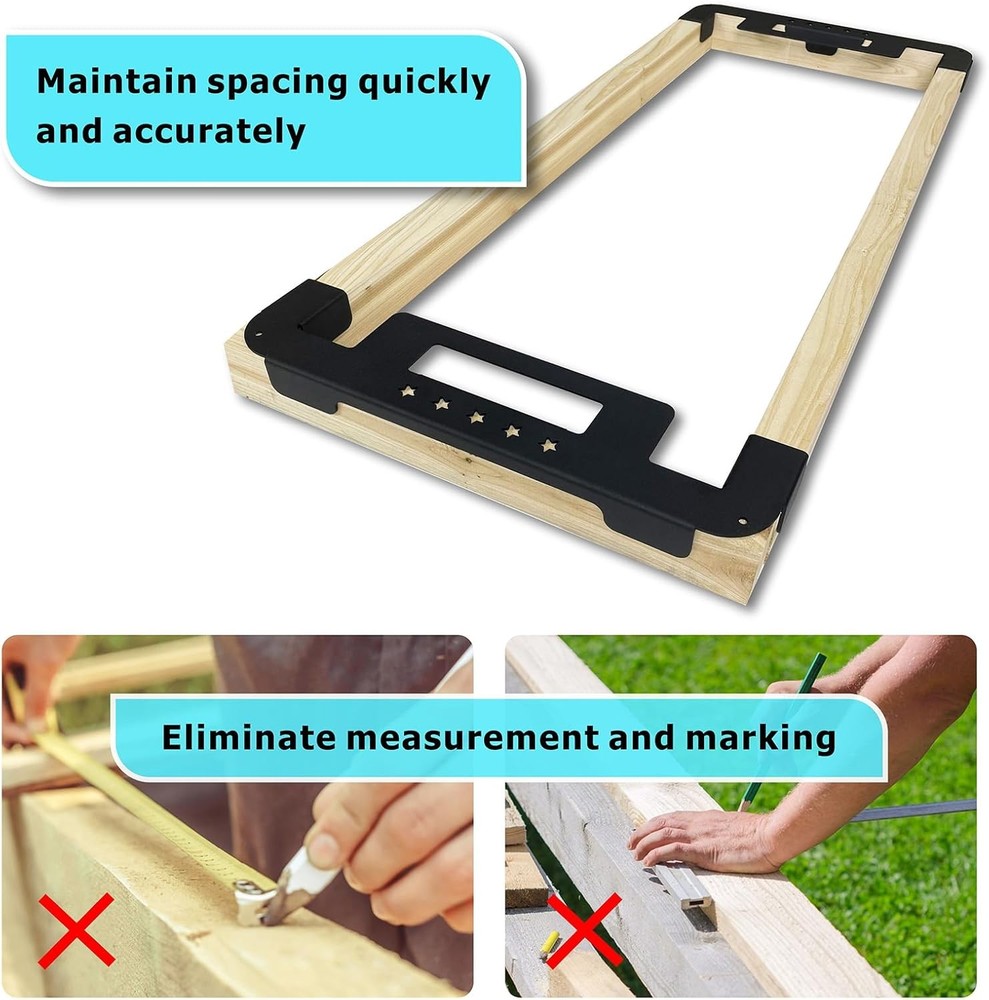 1PCS Framing Tools 16 Inch Stud Layout Tool Framing Spacing Tool Wall Stud