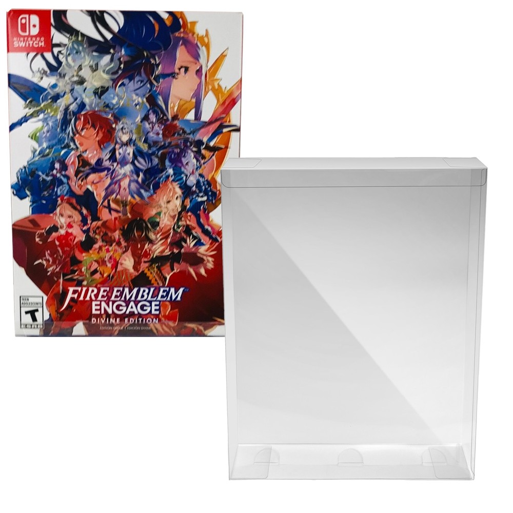 2x Protector Box For Nintendo Switch. NTSC FIRE EMBLEM ENGAGE: DIVINE EDITION.