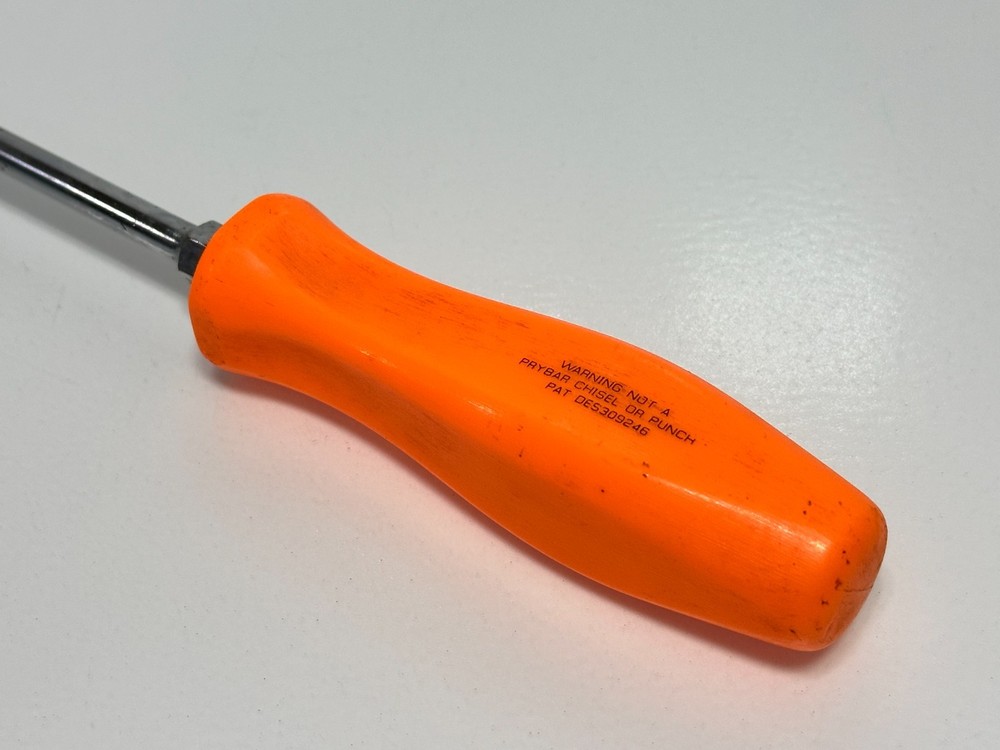 Snap On Tools USA Orange Hard Handle Phillips Tip Screwdriver