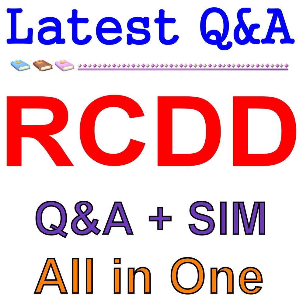 BICSI Registered Communications Distribution Design RCDD Exam Q&A+SIM
