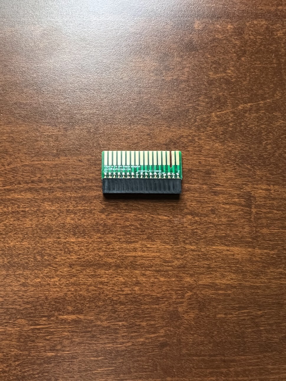 Edge connector to 34 pin IDC floppy adapter - 5.25" to 3.5" disk/ Gotek emulator
