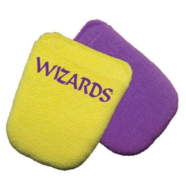 WIZARDS 36012 Applicator Pad Set, Microfiber, Purple/Yellow
