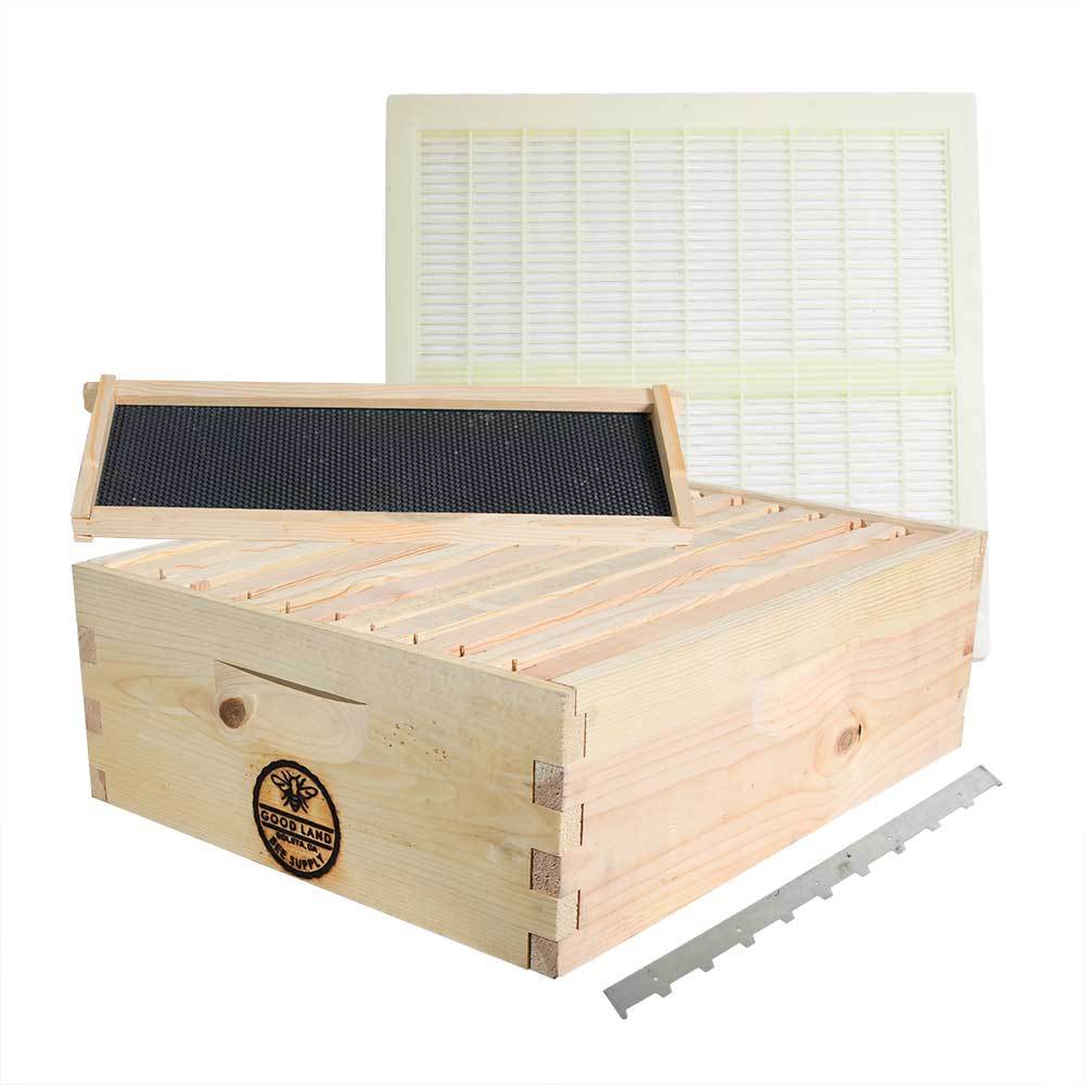 Beekeeping Beehive Super Kit- Frames, Foundations, Queen Excluder & Spacer