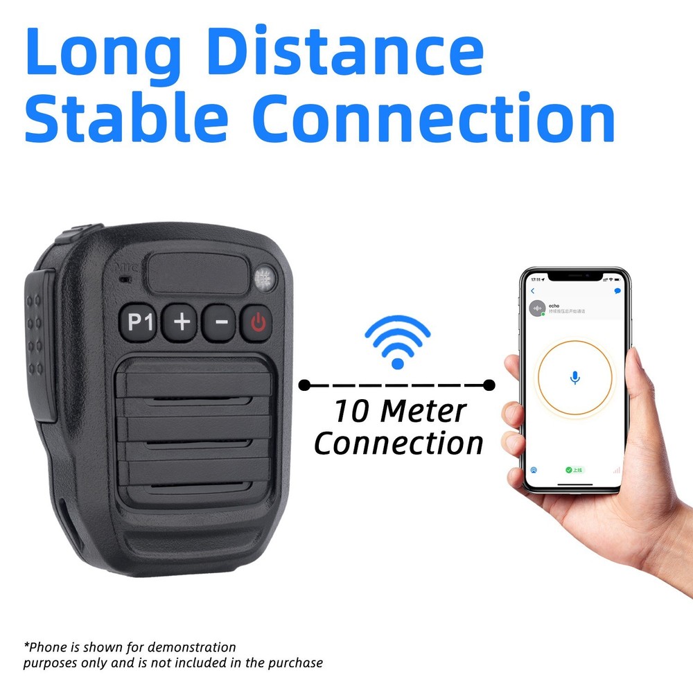 Remote Speaker Microphone (Integrated Zello PTT)