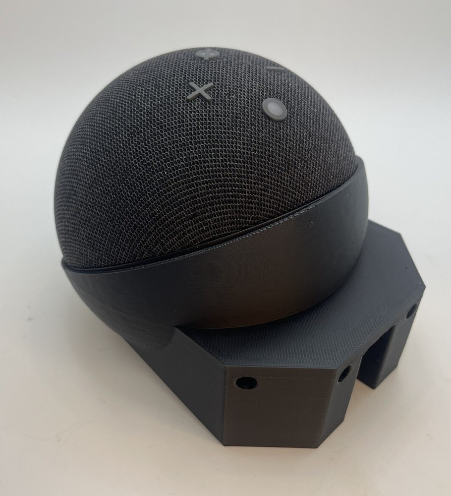 Echo Dot 4/5 Wall & Corner Mount Bracket Holder Accessory BLACK!!