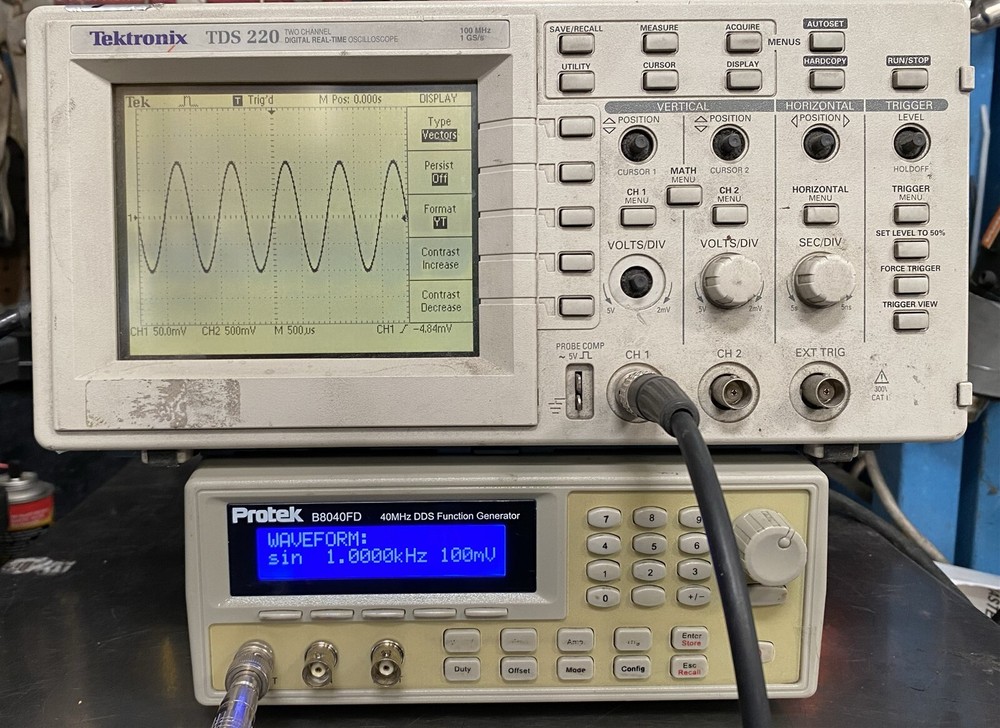 Protek B8040FD 40MHz Direct Digital Synthesis DDS Function Generator