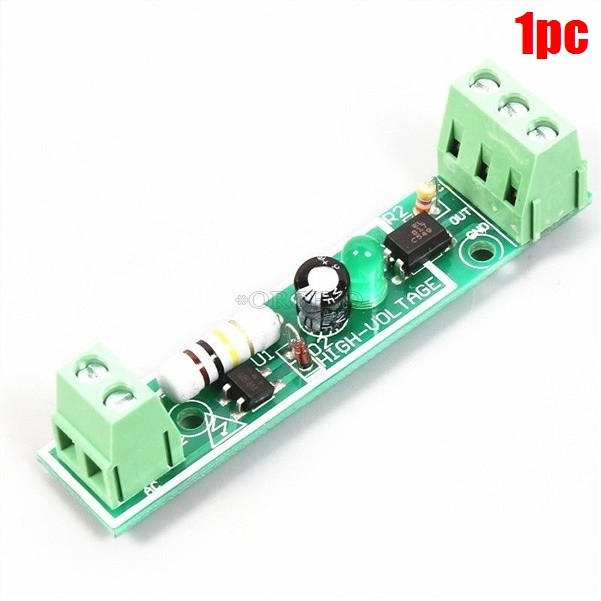 1Pcs 1-Bit Ac 220V Optocoupler Isolation Module Testing Board Adaptive For Pl gi