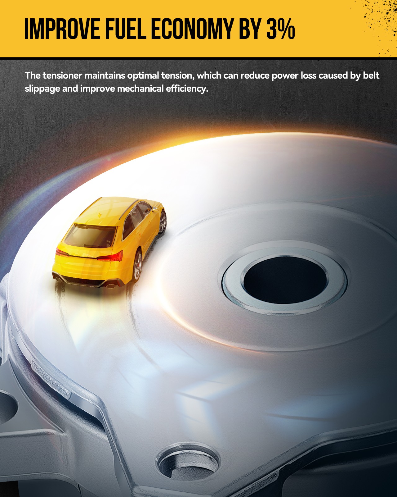 Belt Tensioner w/ Pulley For 92-2003 Dodge Dakota V6 3.9L 53010158AB 89215