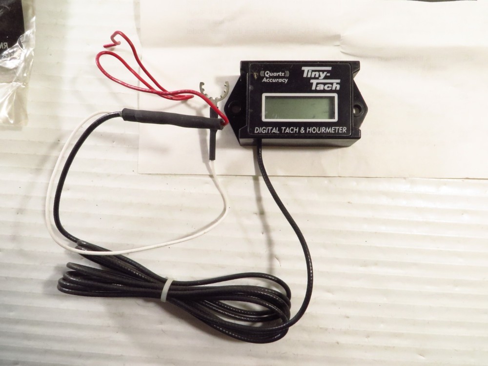 Tiny Tach Digital Hour Meter Tachometer, 19389