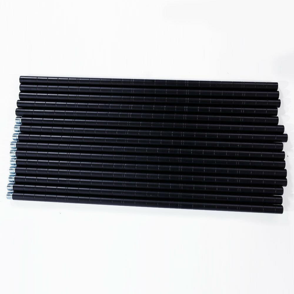 6 Tier Wire Shelving Rack Corner Storage Organizer Adjustable Display Shelf