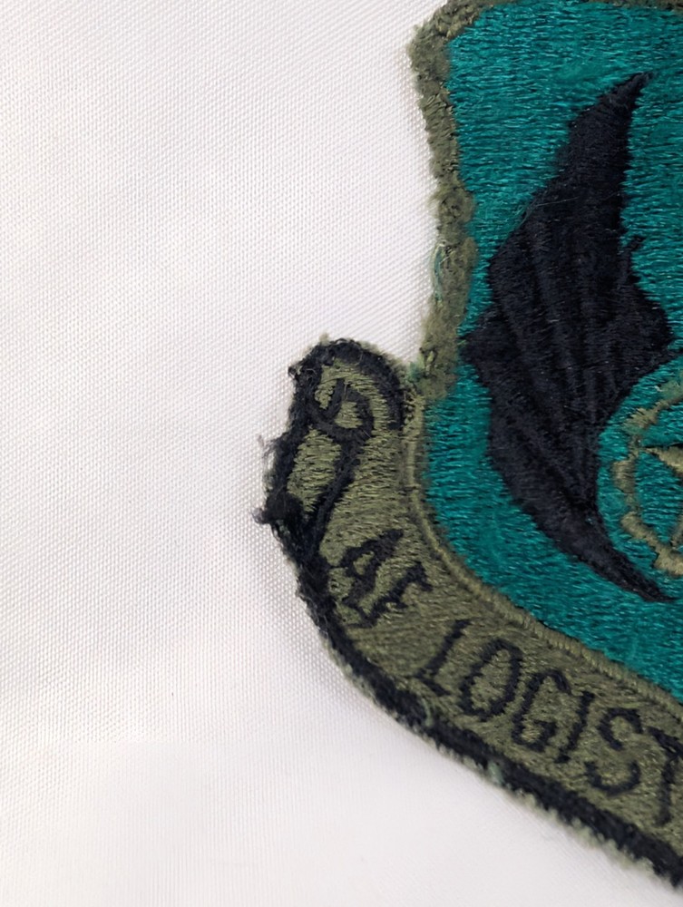 US Air Force USAF AF Material Command Subdued Sew On Patch Utility Uniform