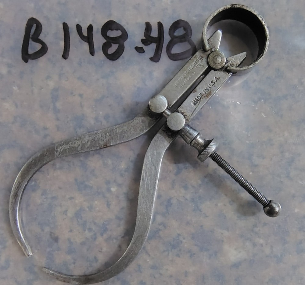 🗽 VINTAGE SAMPSON TOOL 4" ID CALIPER