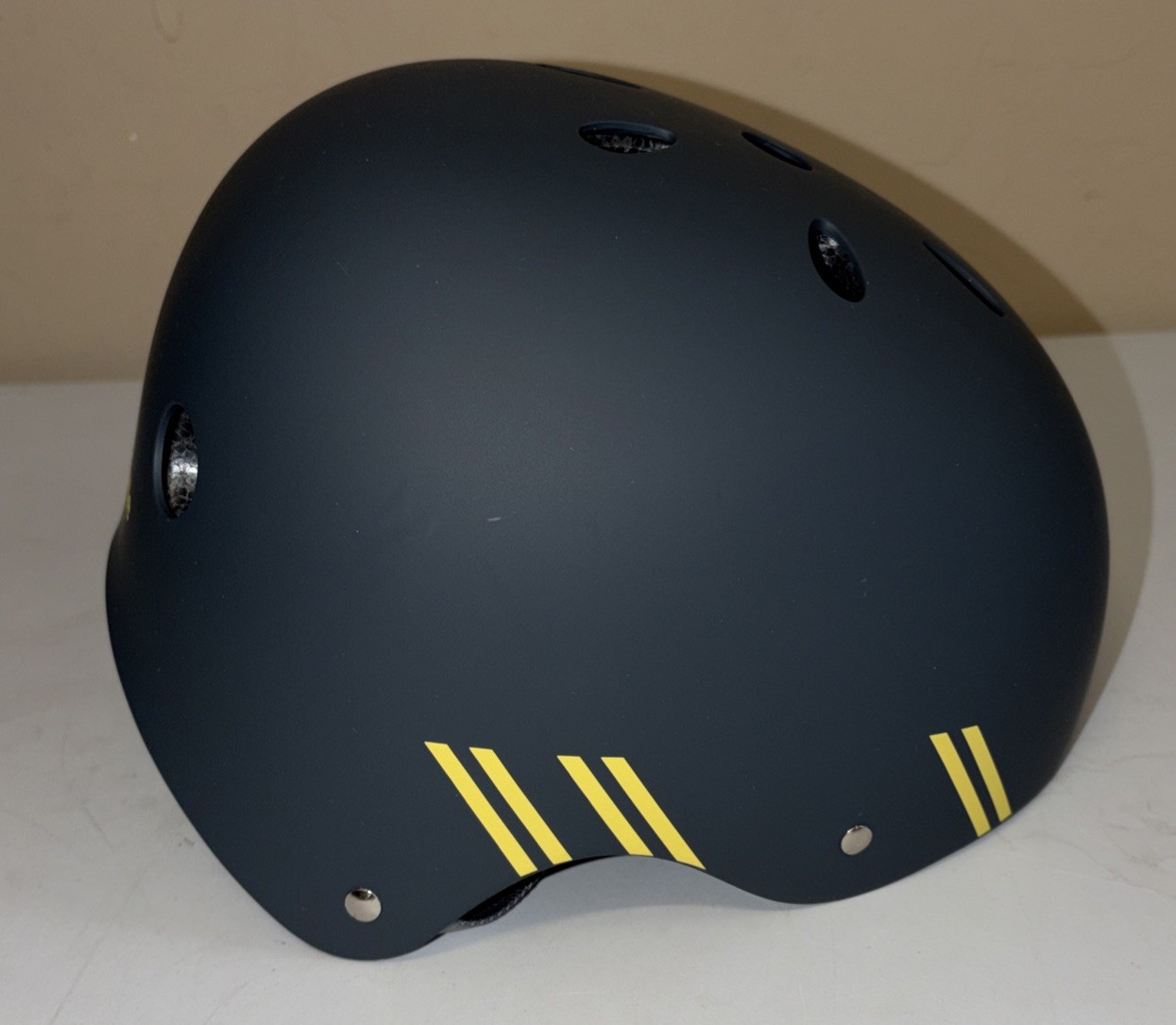 Teetle Skateboard Bike Bicycle Helmet Adult Medium (54-58cm) Gray NEW