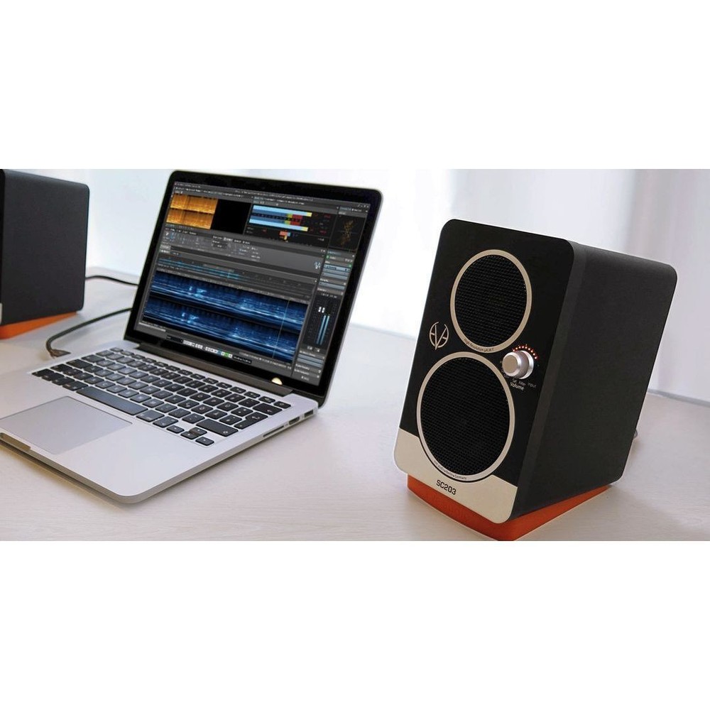 EVE Audio Recording Studio SC203 Compact Active Master Slave System Speaker Pair