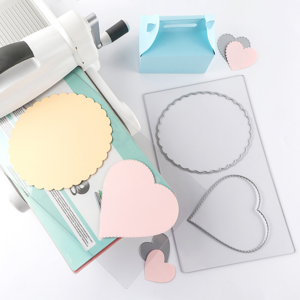 1 Pair Cutting Pads Compatible with BSP & BS Switch Plus Die Cutting Machine