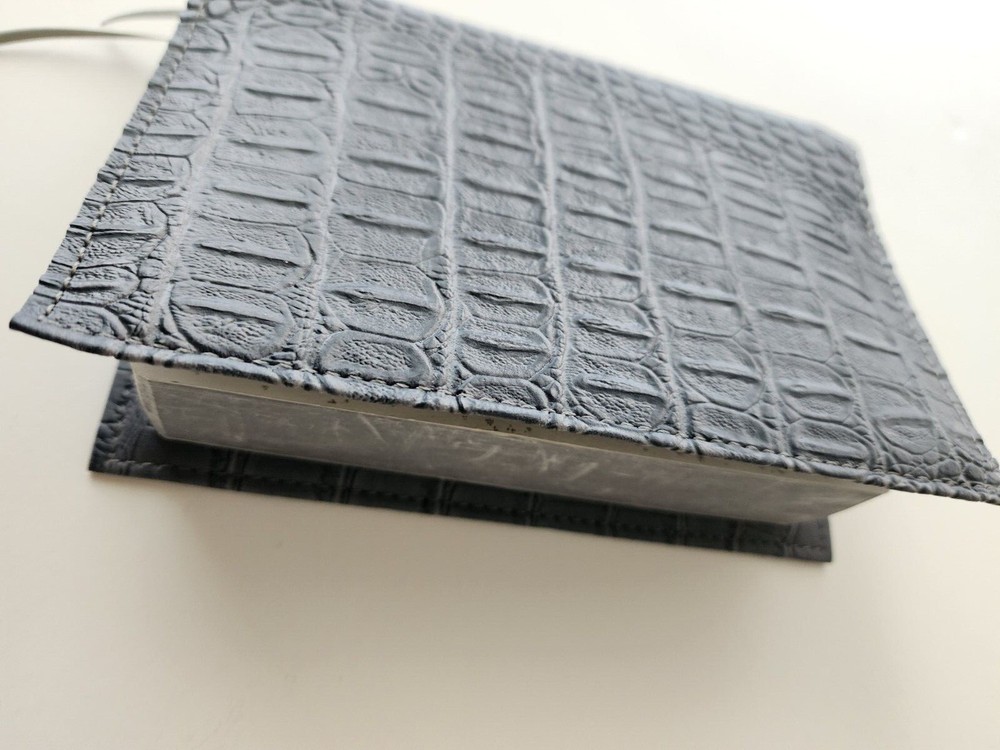 Book Cover Faux Leather  (Multiple Colors)