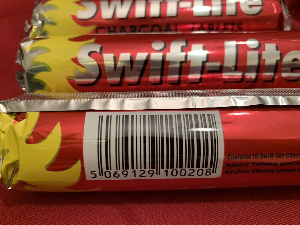 Swift-Lite Charcoal tablets 80/33mm 57701P