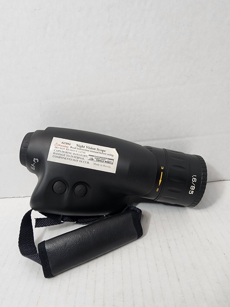 Harbor Freight Night Vision Scope With Illuminator Model 4789