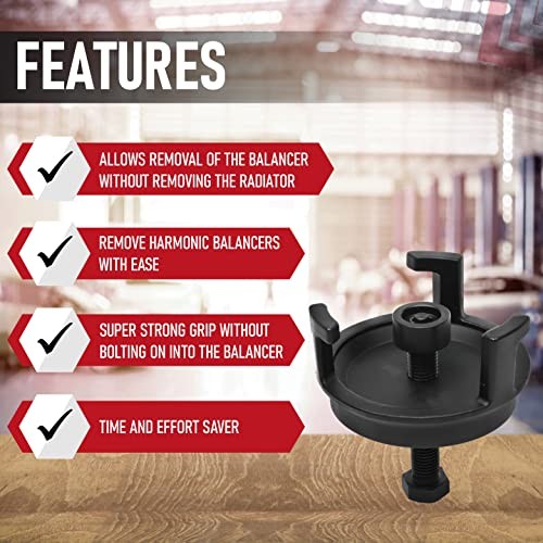 Harmonic Balancer Puller Crank Pulley Puller - Compatible with Chrysler, Jeep,
