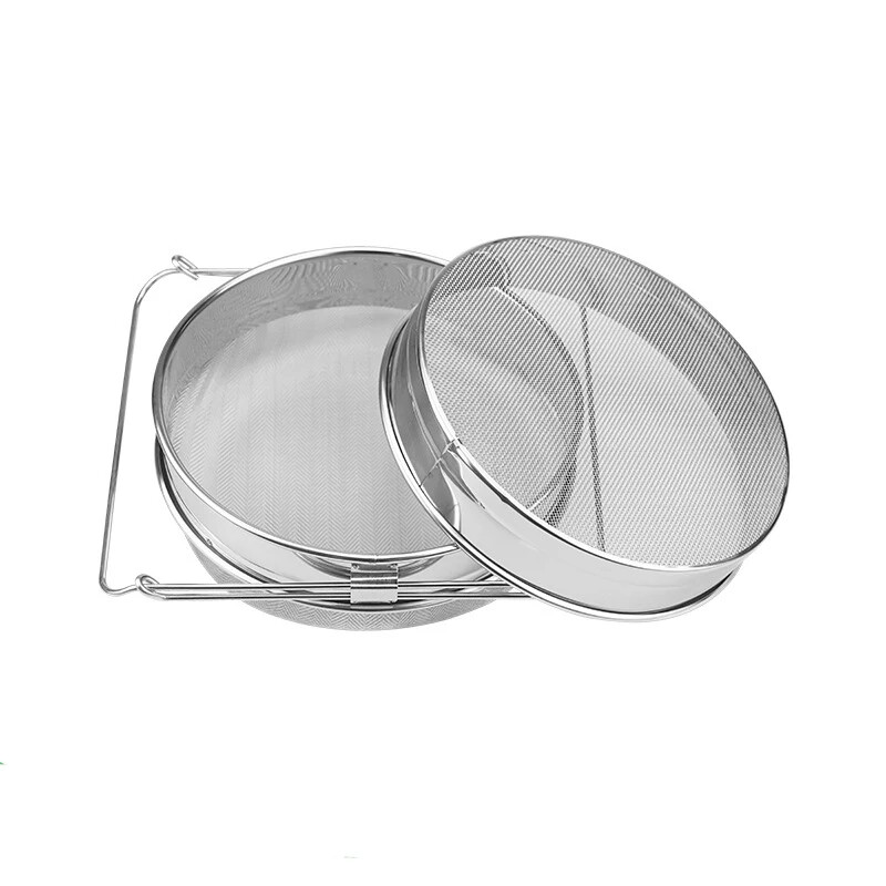 Stainless Steel Double Layer Honey Filter Settling Tank Colanders Strainers