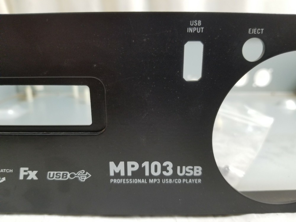 NUMARK MP103 BOTTOM LID and FRONT COVER REPLACEMENT