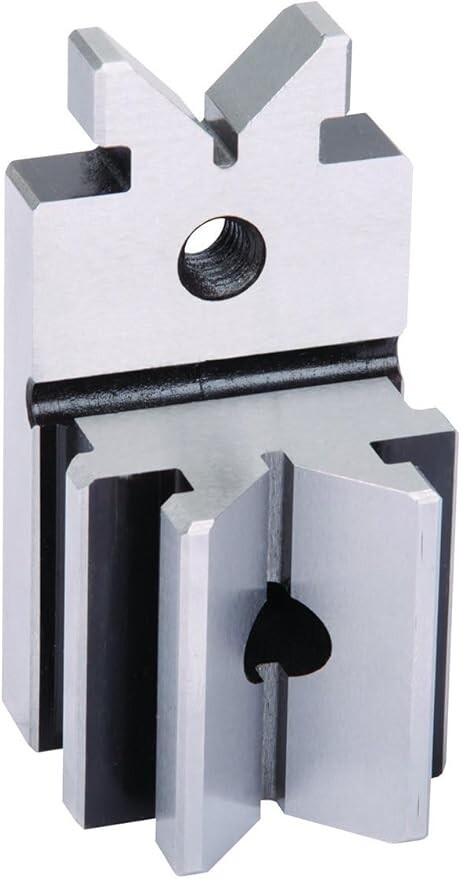 Hardened Steel Multi-Use Vee Block & Clamp Set, Precision Ground