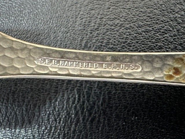 HAMMERED 6-7/8" FORK : S. E. B. : Samuel E. Bernstein NATIONAL : TX25