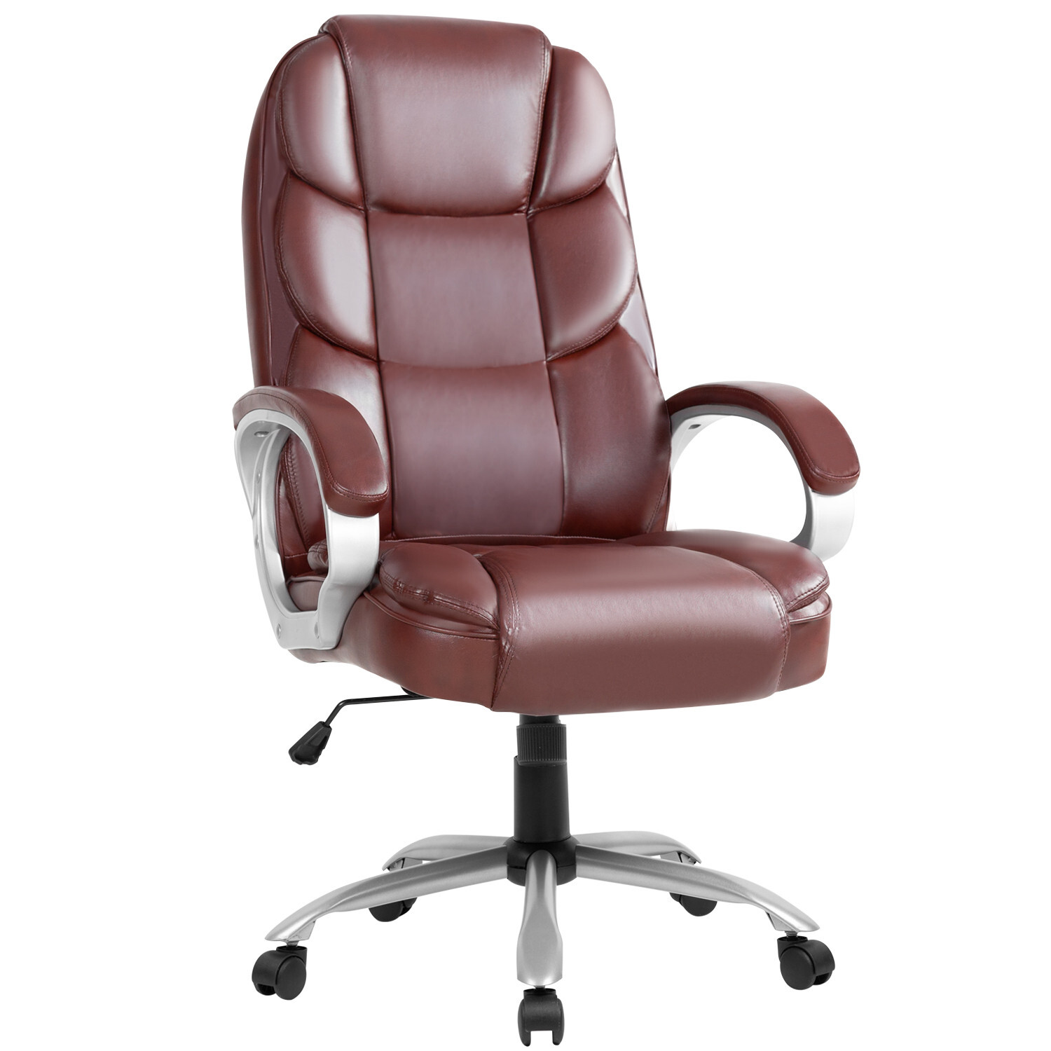 Office Chair Ergonomic High-Back Executive Desk Chair with Adjustable Swivel