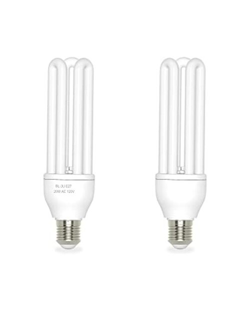 2 Pack 3U 20W Replacement Bulbs for 20W Bug Zapper with E27 Base, Compatible