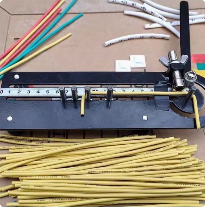 Manual Wire Bending Machine Cable Harness Benders Small Folding Machine