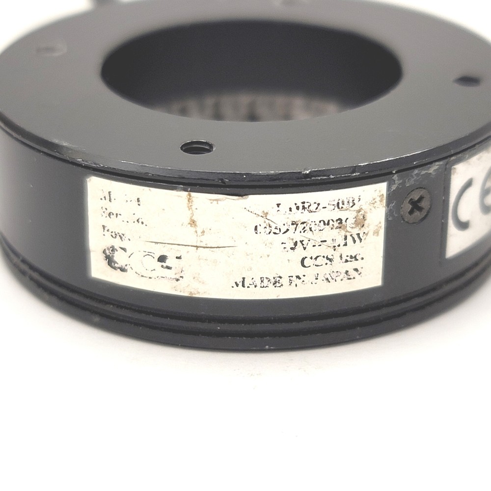 CCS LDR2-50BL Machine Vision Light Source Blue, 24VDC, 50mmO.D. 28mmID