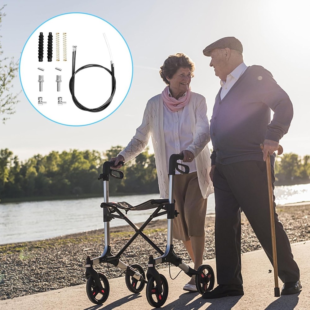 Rollator Brake Cable Replacement Kit