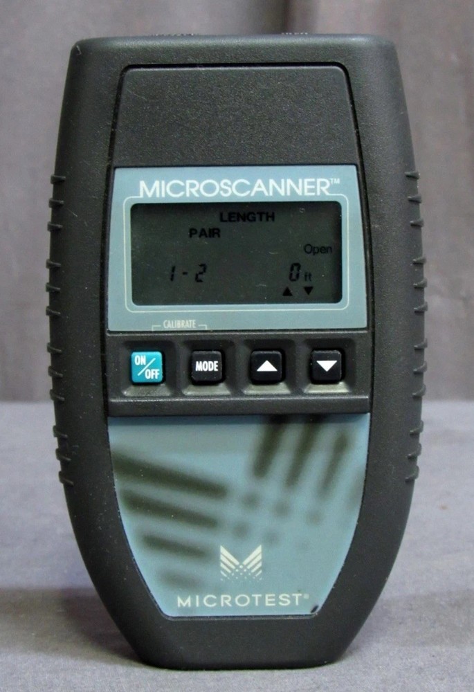 * MicroTest 2947-4000-01 MicroScanner 10/100 Network Cable Tester