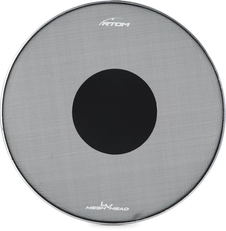 RTOM Low Volume Mesh Bass Drumhead - 20 inch