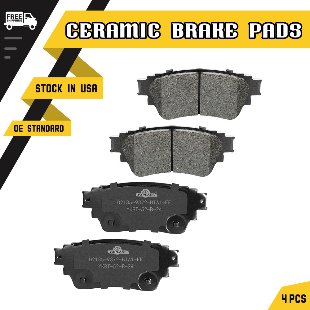 Rear Ceramic Brake Pads for Mitsubishi Outlander Phev Eclipse Cross