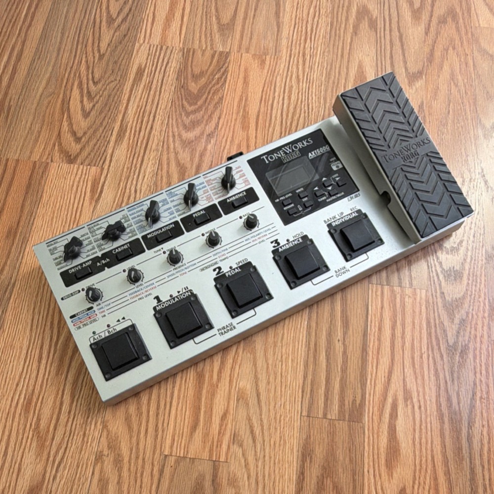 Korg AX1500G Modeling Signal Processor Digital Multi-Effects Pedal Guitar