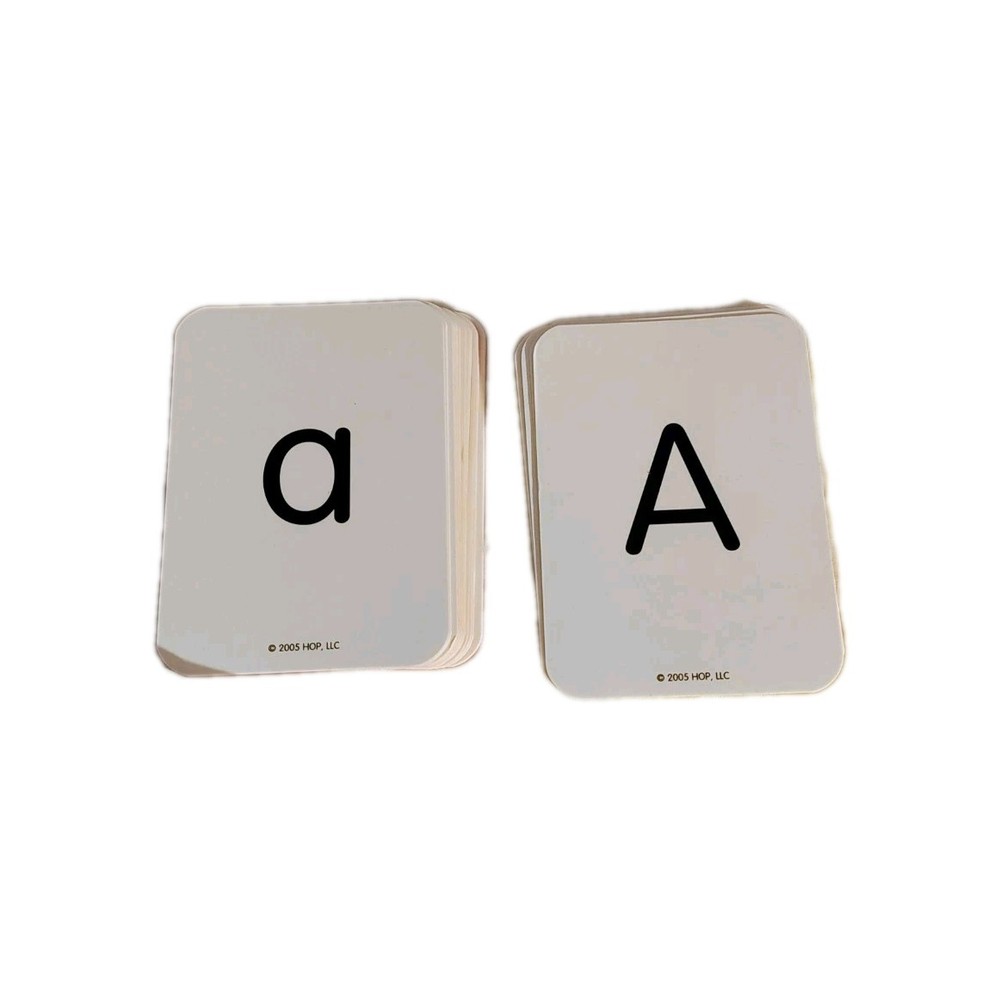 Upper & Lowercase Alphabet Flash Cards Learning Reading Phonics Set