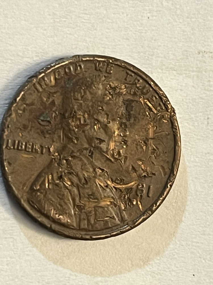 1981 Lamination Error Penny