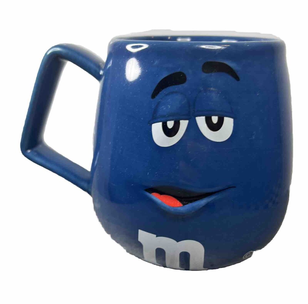 M & M Blue Mug / Cup Collectable Drinkware ]
