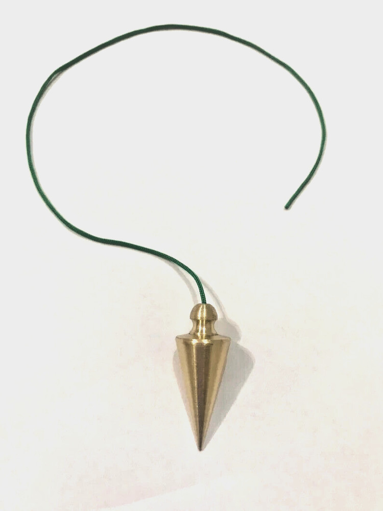 Chambered Pendulum Brass Dowsing Pendulum Handmade Healing Dowsing
