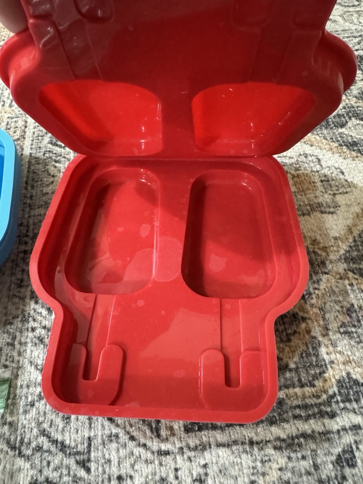 Kolorae silicone popsicle Ice molds set of 3 Green Blue Red New