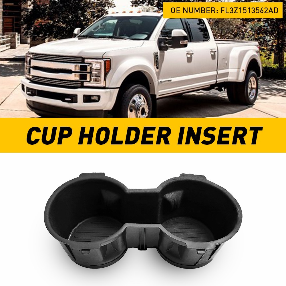 For 2017-2022 Ford F250 F350 F450 SD F550 Center Console Cup Holder Armrest Pad